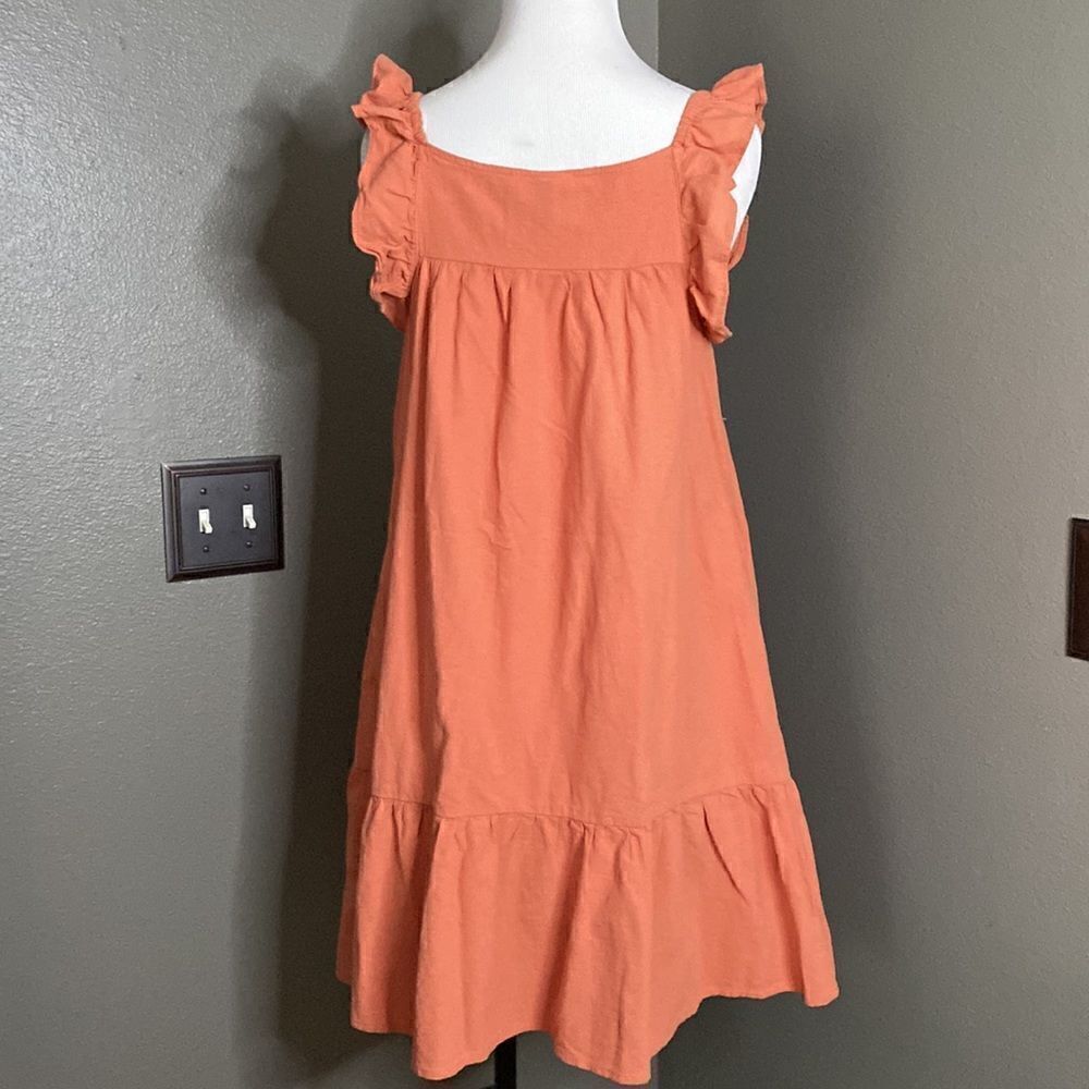 Universal Thread Apricot Womens Flutter Sleeveles… - image 7